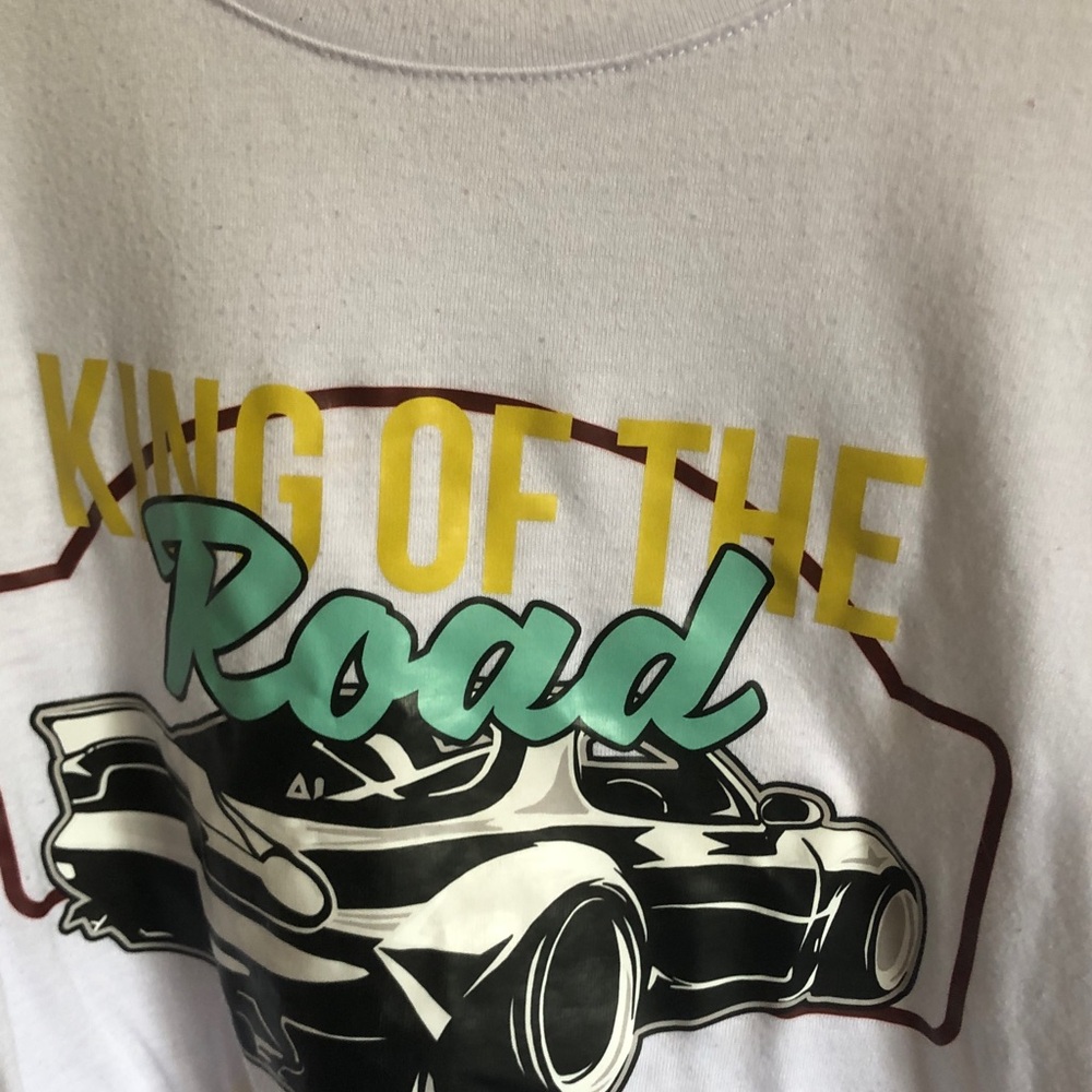 MenWhite 'King of the Road' Graphic Tee